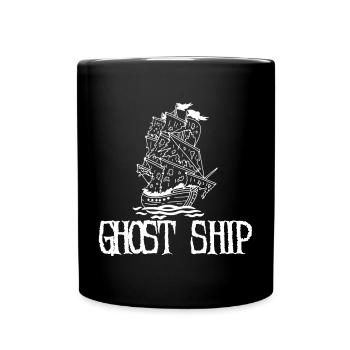 Bateau fantôme - Mug uni - noir - Devant