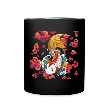 Asia Fighters Tell Fairy Tale - Full Colour Mug - black - Front