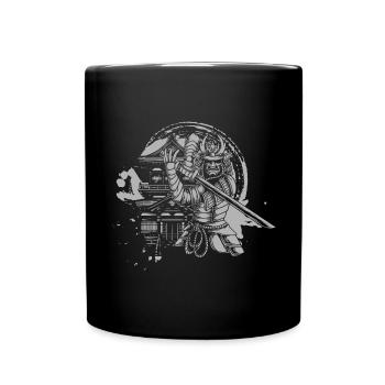 Asia Dragon Mythology - Full Colour Mug - black - Front