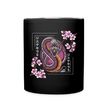 Orient Orientalisch Legenden Zeitreise - Tasse einfarbig - Schwarz - Vorne