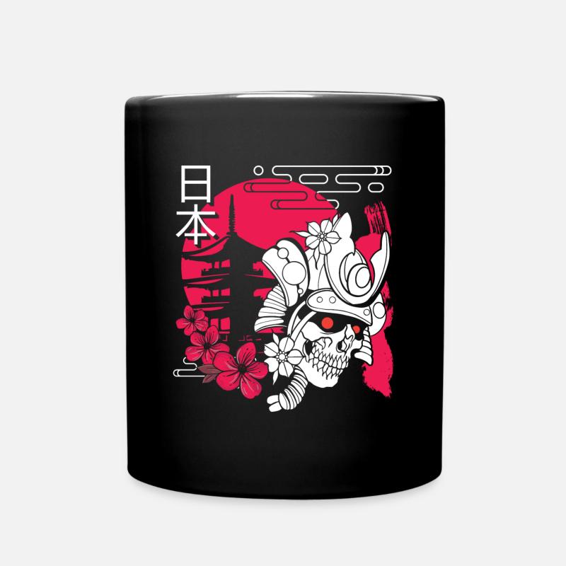 Orient Dragon Mythology Time Travel - Full Colour Mug - black