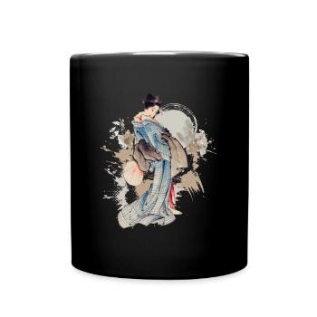 Légendes du dragon d’Asie Contes de fées - Mug uni - noir - Devant