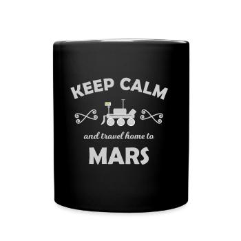 The Mars Mission Team - Full Colour Mug - black - Front