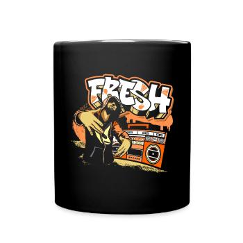 Urban Spray Can Breakdance Streetstyle - Full Colour Mug - black - Front