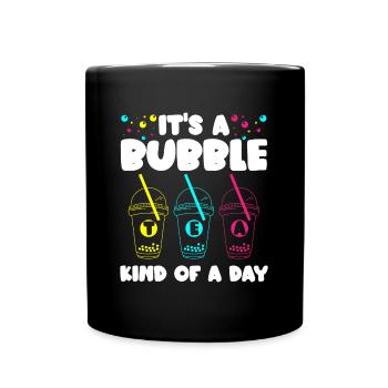Kawaii Drink - Full Colour Mug - black - Front