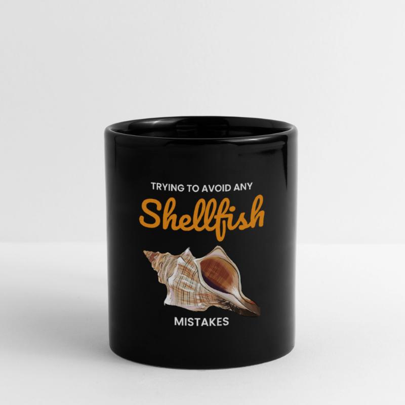 Conch Seashells Collector Beachcomber Shellfish Full Colour Mug