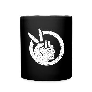 American Indian Movement flag - Full Colour Mug - black - Front
