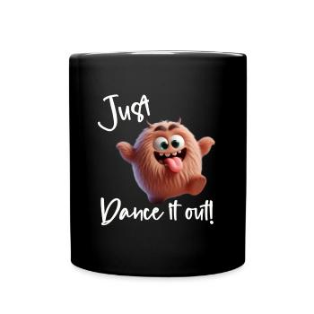 Il suffit de danser ! - Mug uni - noir - Devant