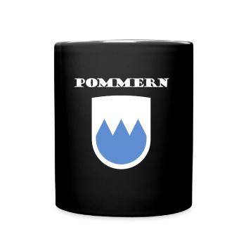 Chez soi en Poméranie - Mug uni - noir - Devant