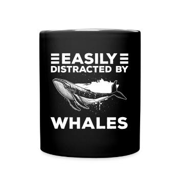 Meer Wasser Umweltschutz - Tasse einfarbig - Schwarz - Vorne