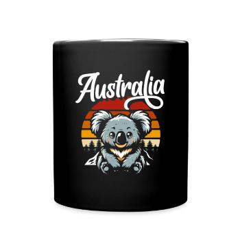 Australia Sydney Animals - Full Colour Mug - black - Front