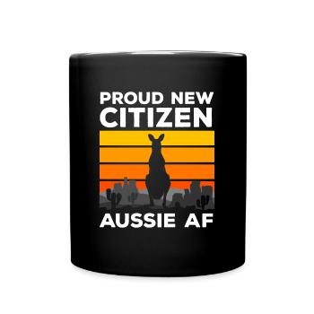 Flag Sydney - Full Colour Mug - black - Front
