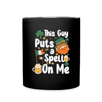 Circuit irlandais de la Saint-Patrick en Irlande - Mug uni - noir - Devant