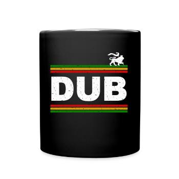 Dub Lion - Mug uni - noir - Devant