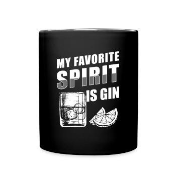 Alcool Fête Cocktail Liqueur - Mug uni - noir - Devant