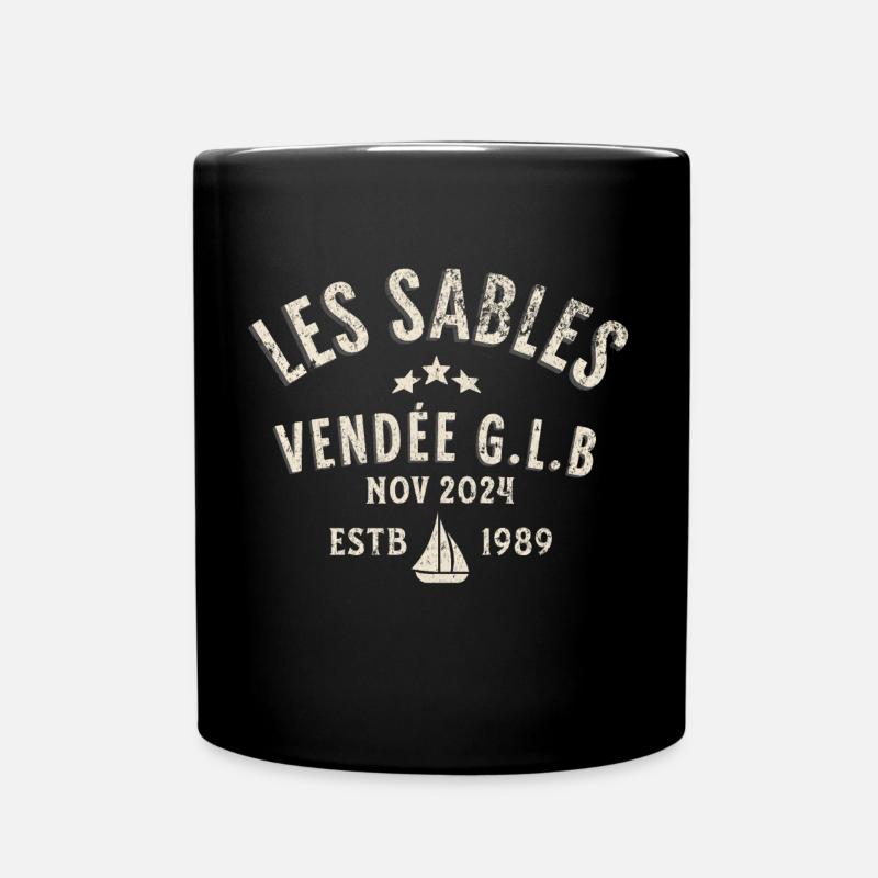 Les Sables Vendée GLB 2024 - Tasse einfarbig - Schwarz