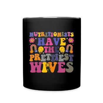 Conseils de remise en forme de nutritionniste - Mug uni - noir - Devant