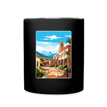Corboda Argentina Travel Poster Souvenir Paint WPA - Full Colour Mug - black - Front