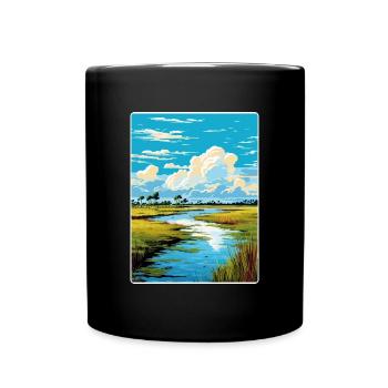 Formosa Argentina Travel Poster Souvenir Paint WPA - Full Colour Mug - black - Front