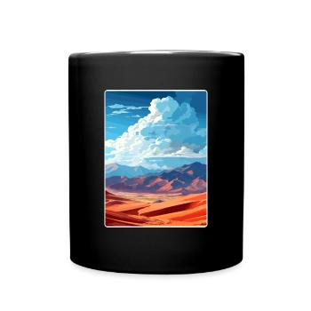Parc national des Great Sand Dunes, Colorado Travel, WPA - Mug uni - noir - Devant