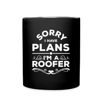 Carpenter Profession House - Full Colour Mug - black - Front