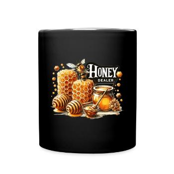 Marchand de miel Apiculteur Cadeau d’apiculteur - Mug uni - noir - Devant