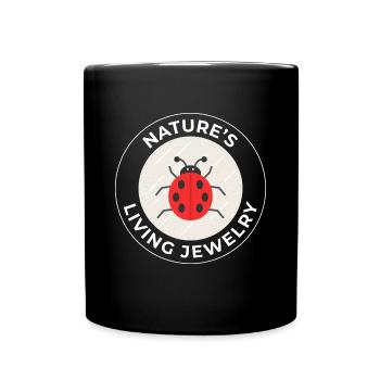 Ladybugs Insect Collector Entomology Entomologist - Full Colour Mug - black - Front