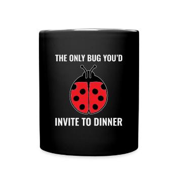 Ladybugs Insect Collector Entomology Entomologist - Full Colour Mug - black - Front