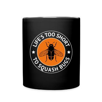 Insect Collector Entomology Entomologist Bug Lover - Full Colour Mug - black - Front