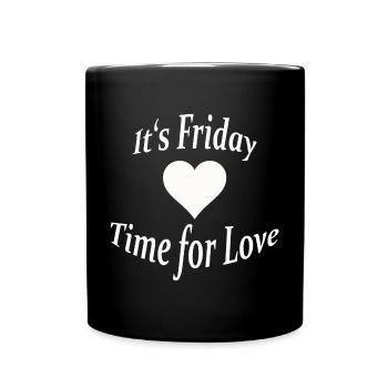 IT'S FRIDAY - Tasse einfarbig - Schwarz - Vorne