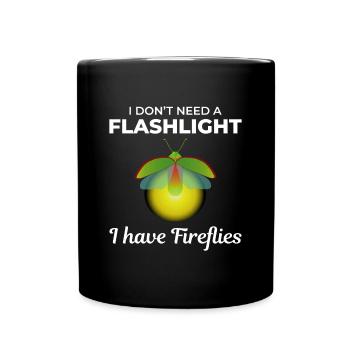 Lucioles Firefly Lightning Bug Insect Collector - Mug uni - noir - Devant