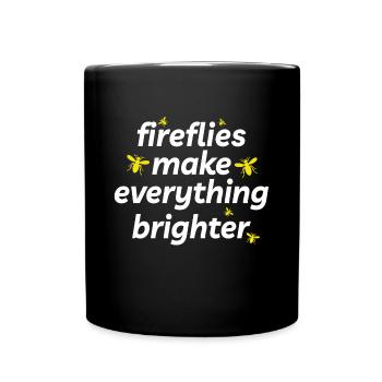 Lucioles Firefly Lightning Bug Insect Collector - Mug uni - noir - Devant