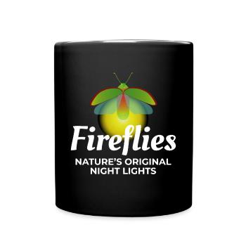 Lucioles Firefly Lightning Bug Insect Collector - Mug uni - noir - Devant