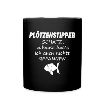 PLÖTZENSTIPPER - Full Colour Mug - black - Front