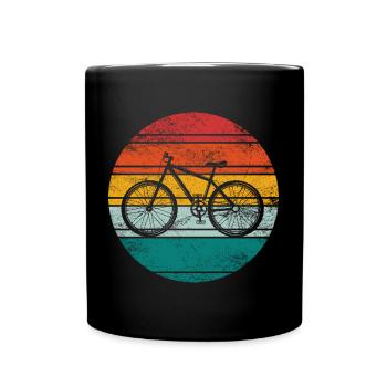 Vélo VTT Vélo de route E-Bike Cycliste - Mug uni - noir - Devant
