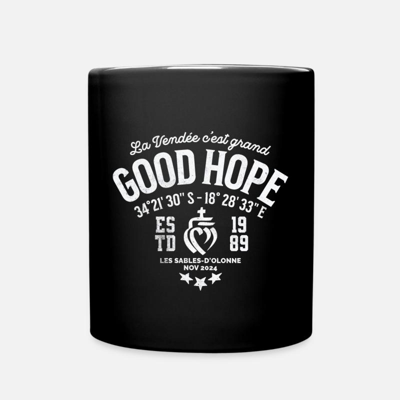 Vendée Good Hope cape 2024 - Full Colour Mug - black