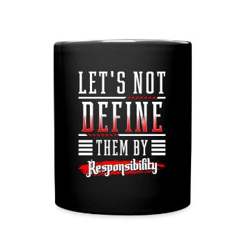 Journée de l’homme : Journée d’honneur du festival - Mug uni - noir - Devant