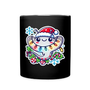 Holiday Ray of Joy - Tasse einfarbig - Schwarz - Vorne