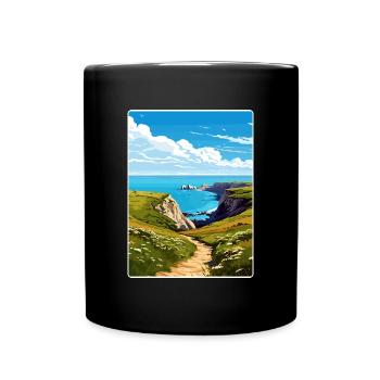 Channel Islands National Park California Travel - Full Colour Mug - black - Front