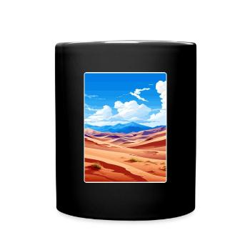 Parc national des Great Sand Dunes, Colorado Travel, WPA - Mug uni - noir - Devant