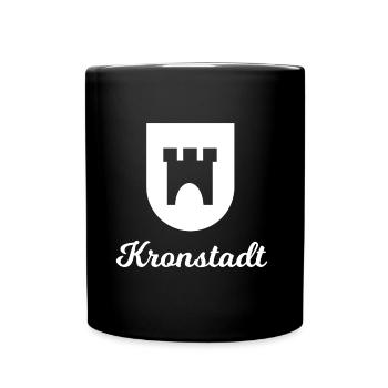Brasov in Transylvania - Full Colour Mug - black - Front