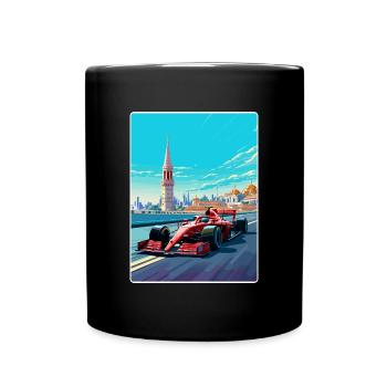 Istanbul Circuit Motorsport Race Turkey Travel WPA - Full Colour Mug - black - Front