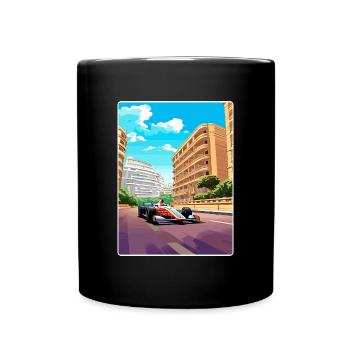 Monte Carlo Circuit Motorsport Race Monaco Race - Mug uni - noir - Devant