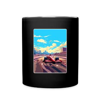 Barcelona Circuit Motorsport Race Spain Travel WPA - Full Colour Mug - black - Front