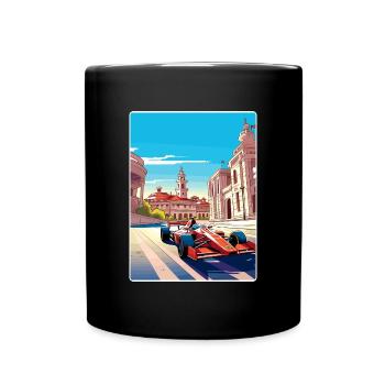 Barcelona Circuit Motorsport Race Spain Travel WPA - Full Colour Mug - black - Front