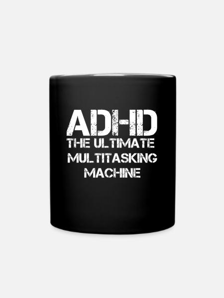 TDAH - Mug uni - noir