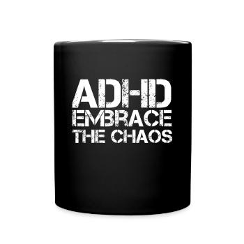 TDAH - Mug uni - noir - Devant