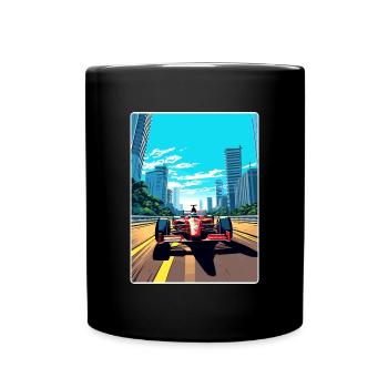 Sao Paulo Circuit Motorsport Race Brazil Travel - Full Colour Mug - black - Front
