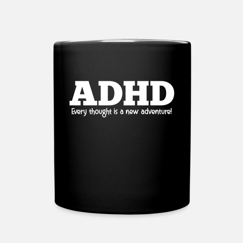 ADHD - Full Colour Mug - black