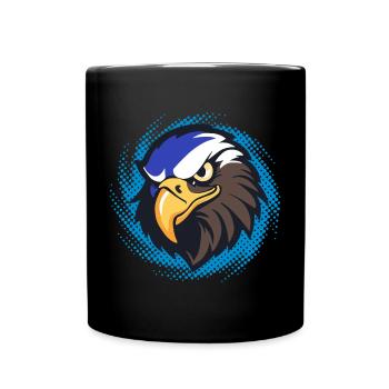 MASCOTTE EAGLE - Full Colour Mug - black - Front